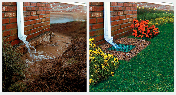 Landscape drainage
system