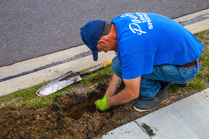 Local lawn sprinkler installation company