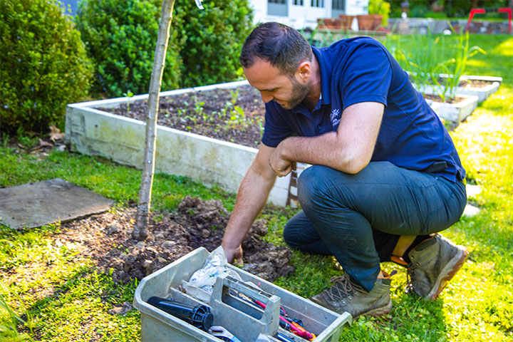 Local lawn sprinkler installation company