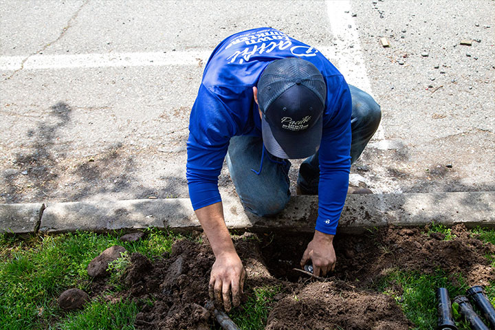Local lawn sprinkler installation company