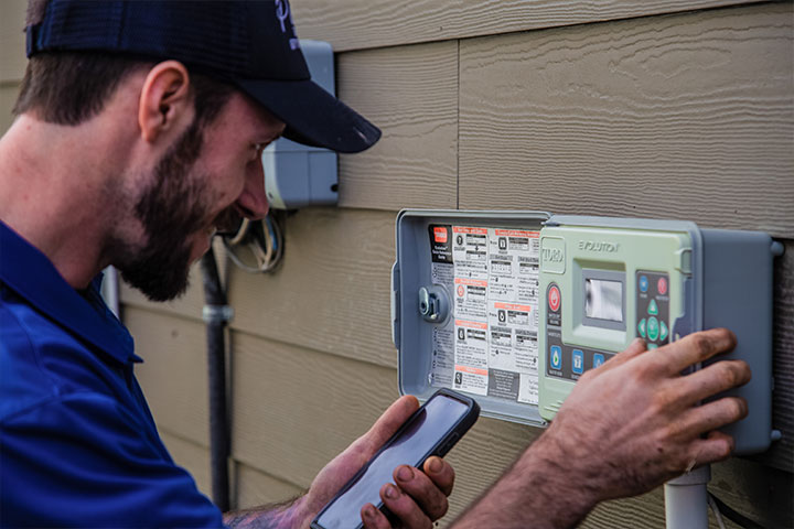 Local lawn sprinkler installation company