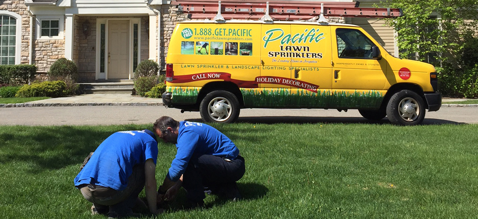 Pacific lawn sprinklers lawn sprinkler system installation repair