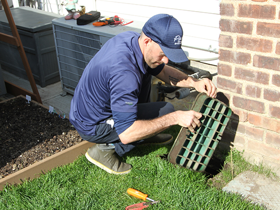 Local lawn sprinkler repair company