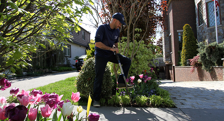 Local lawn sprinkler service company