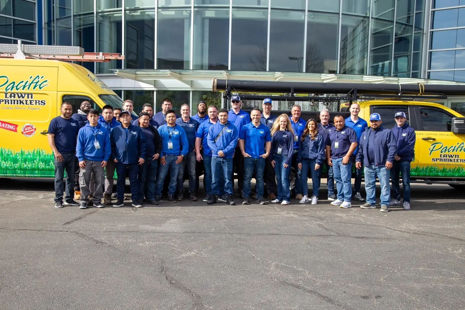 Pacific Lawn Sprinklers training photo